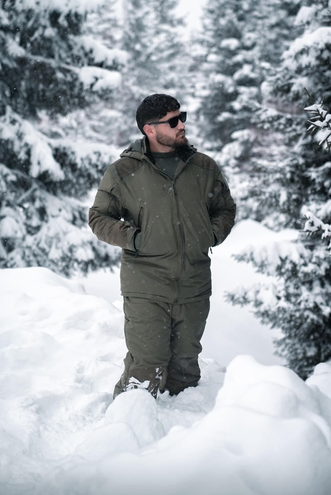 חרמונית תרמית שני חלקים – ירוק